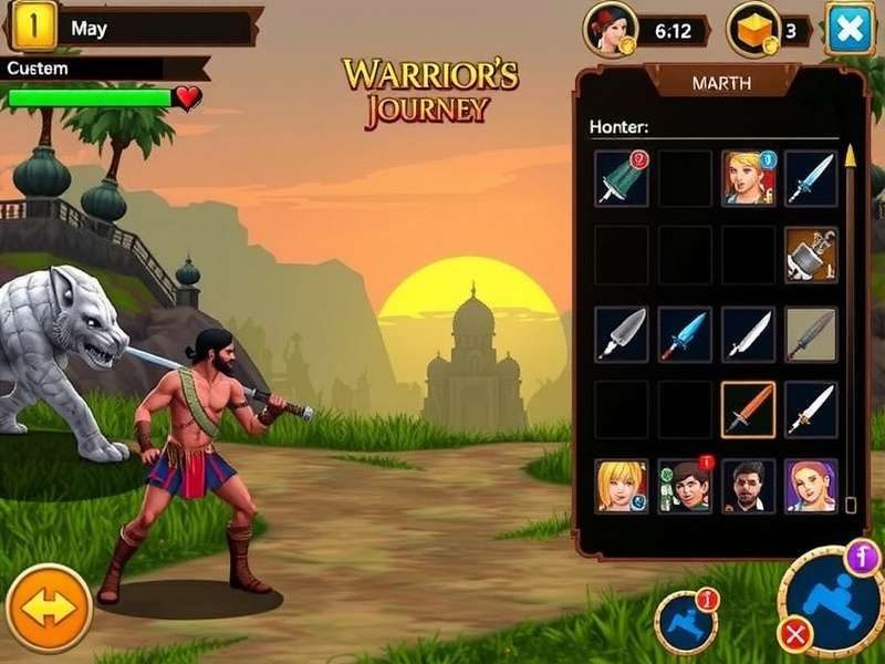 Warrior S Journey India Game Screenshot